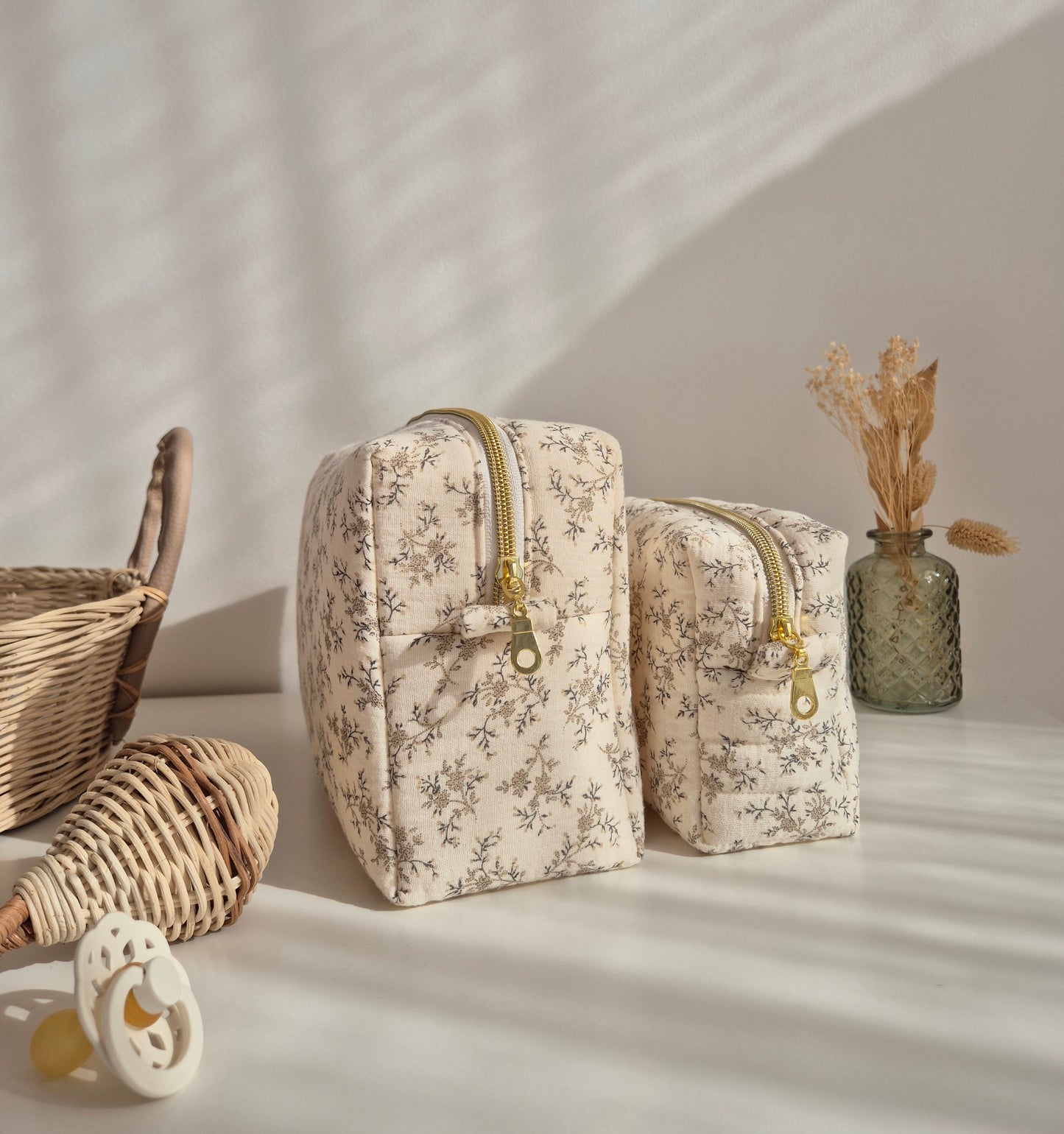 Trousse de toilette - bouquet