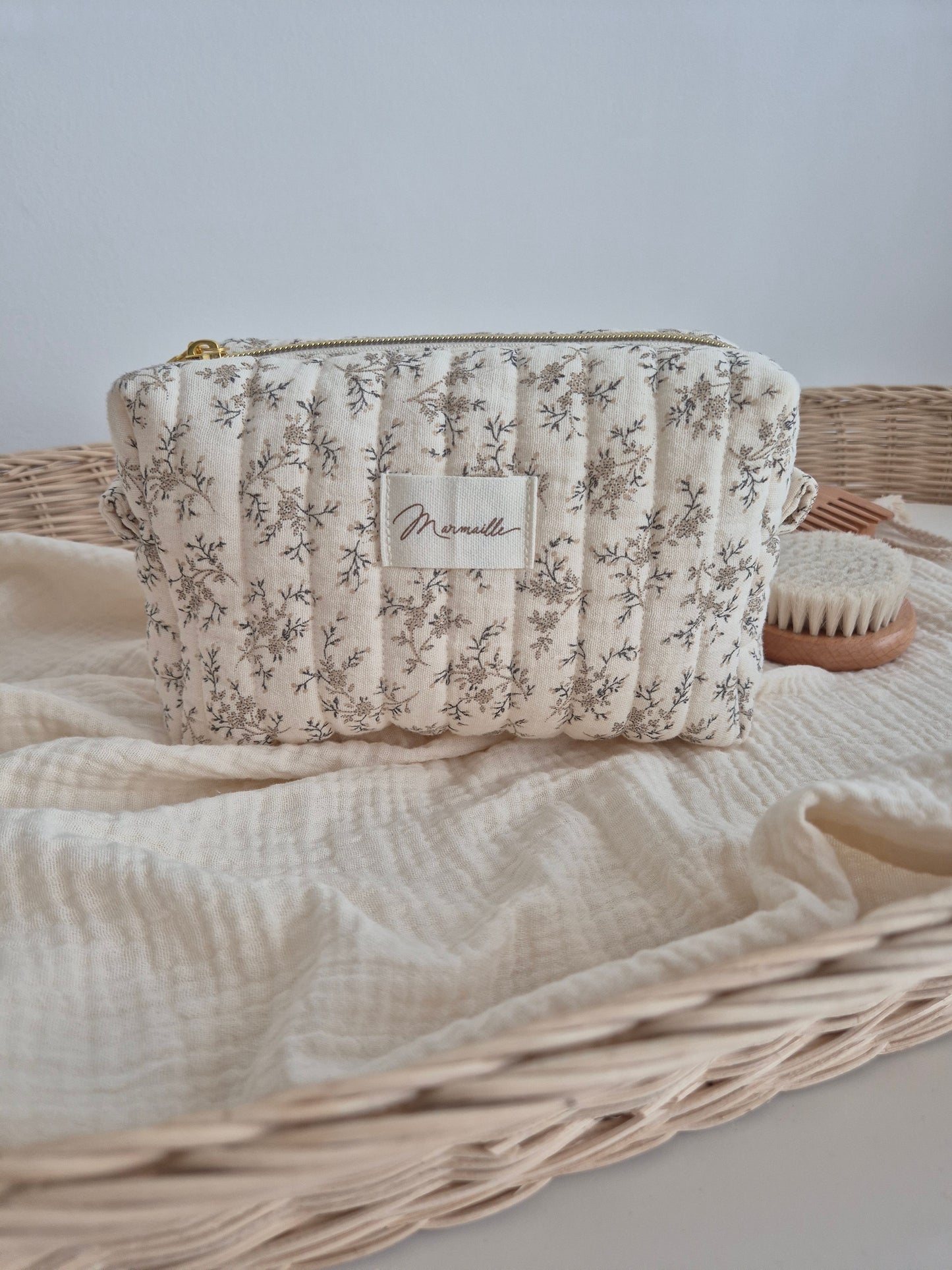 Trousse de toilette - bouquet