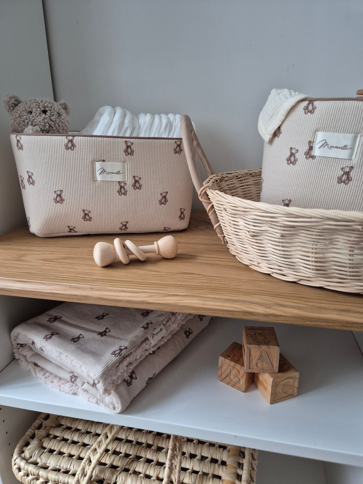 Panière de rangement - Teddybear