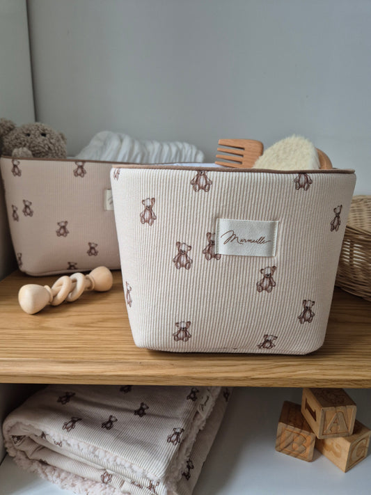 Panière de rangement - Teddybear