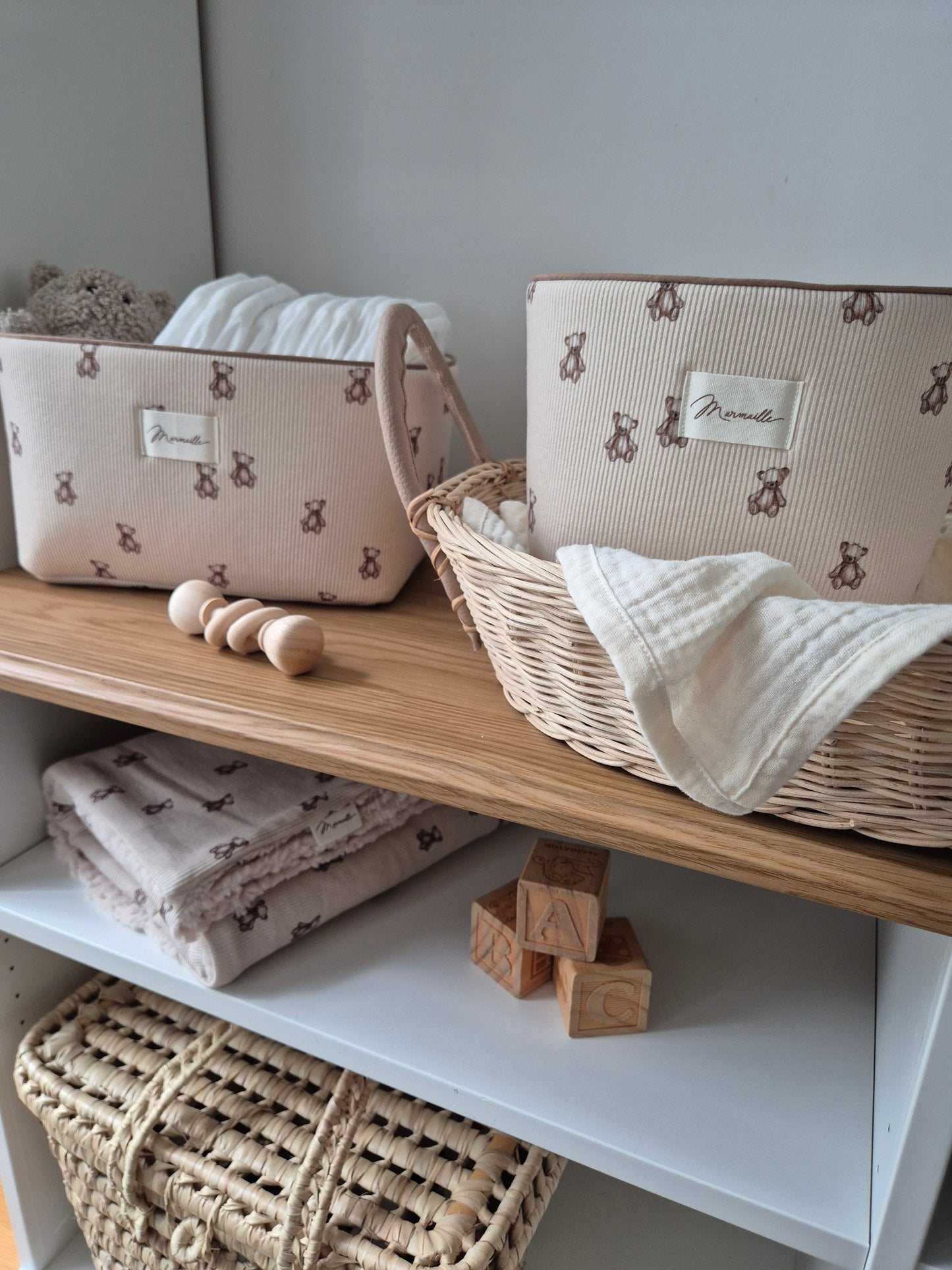 Panière de rangement - Teddybear