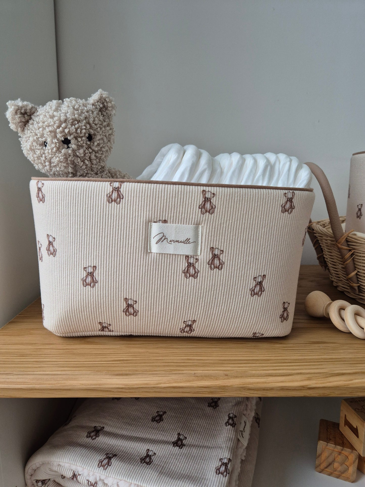 Panière de rangement - Teddybear