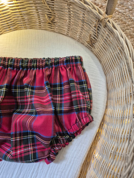 Bloomer - tartan rouge