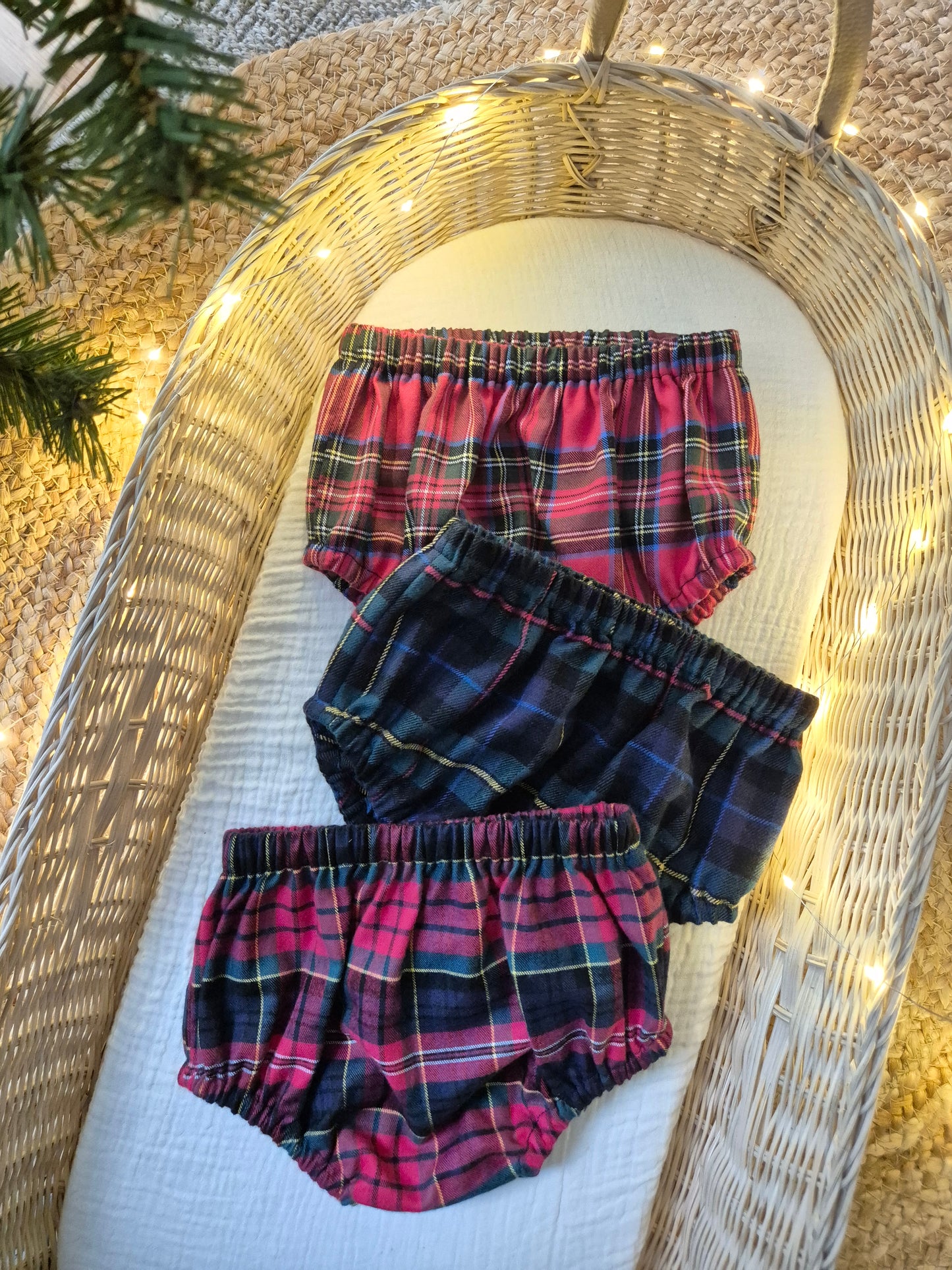 Bloomer - tartan rouge