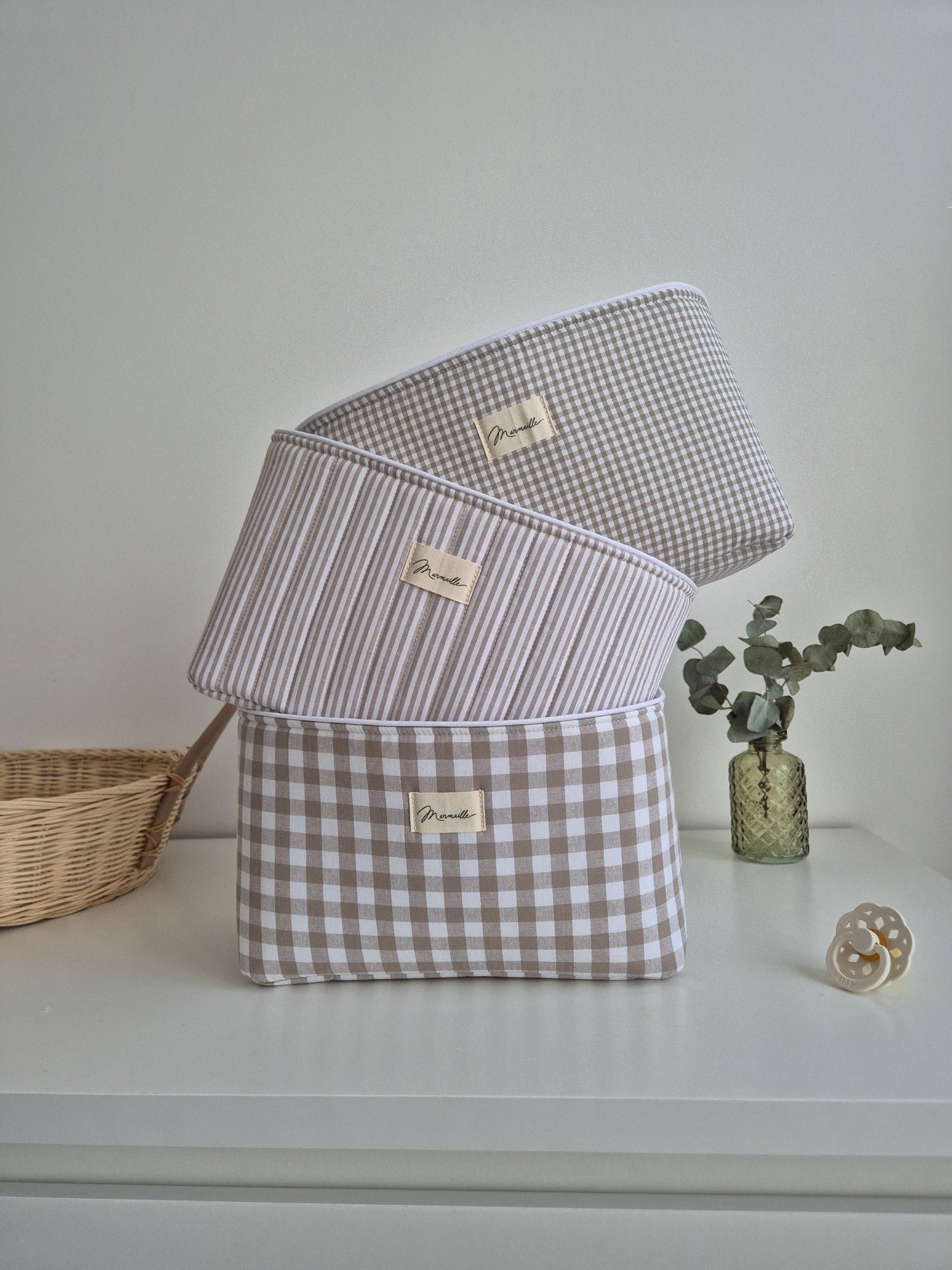 Panières de rangement