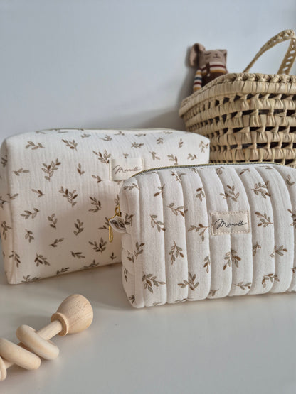 Trousse de toilette - feuilles