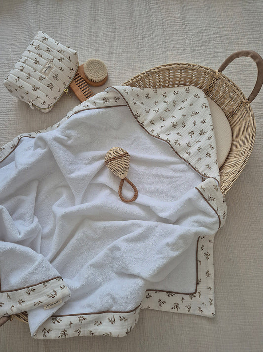 Cape de bain - feuilles