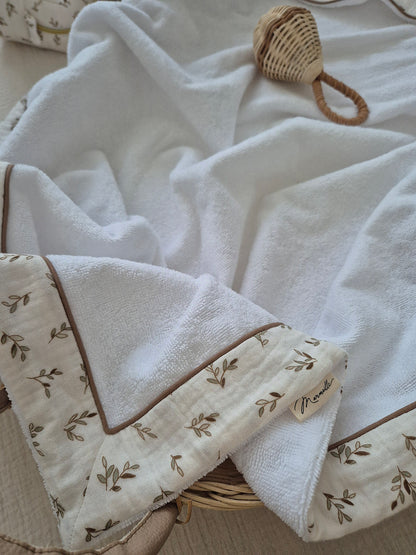 Cape de bain - feuilles