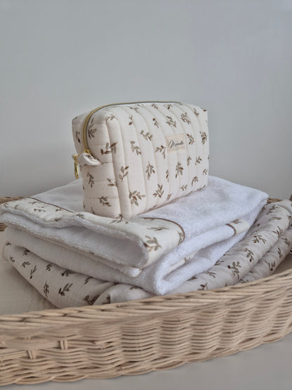 Trousse de toilette - feuilles
