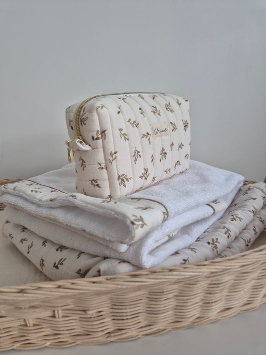 Trousse de toilette - feuilles