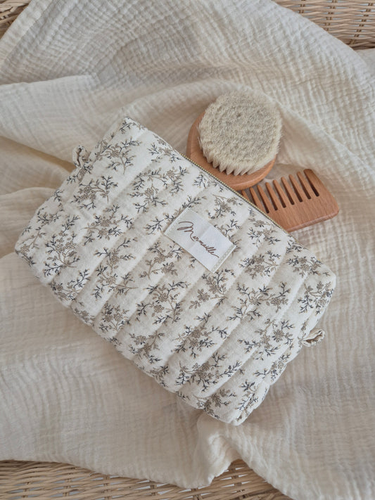 Trousse de toilette - bouquet