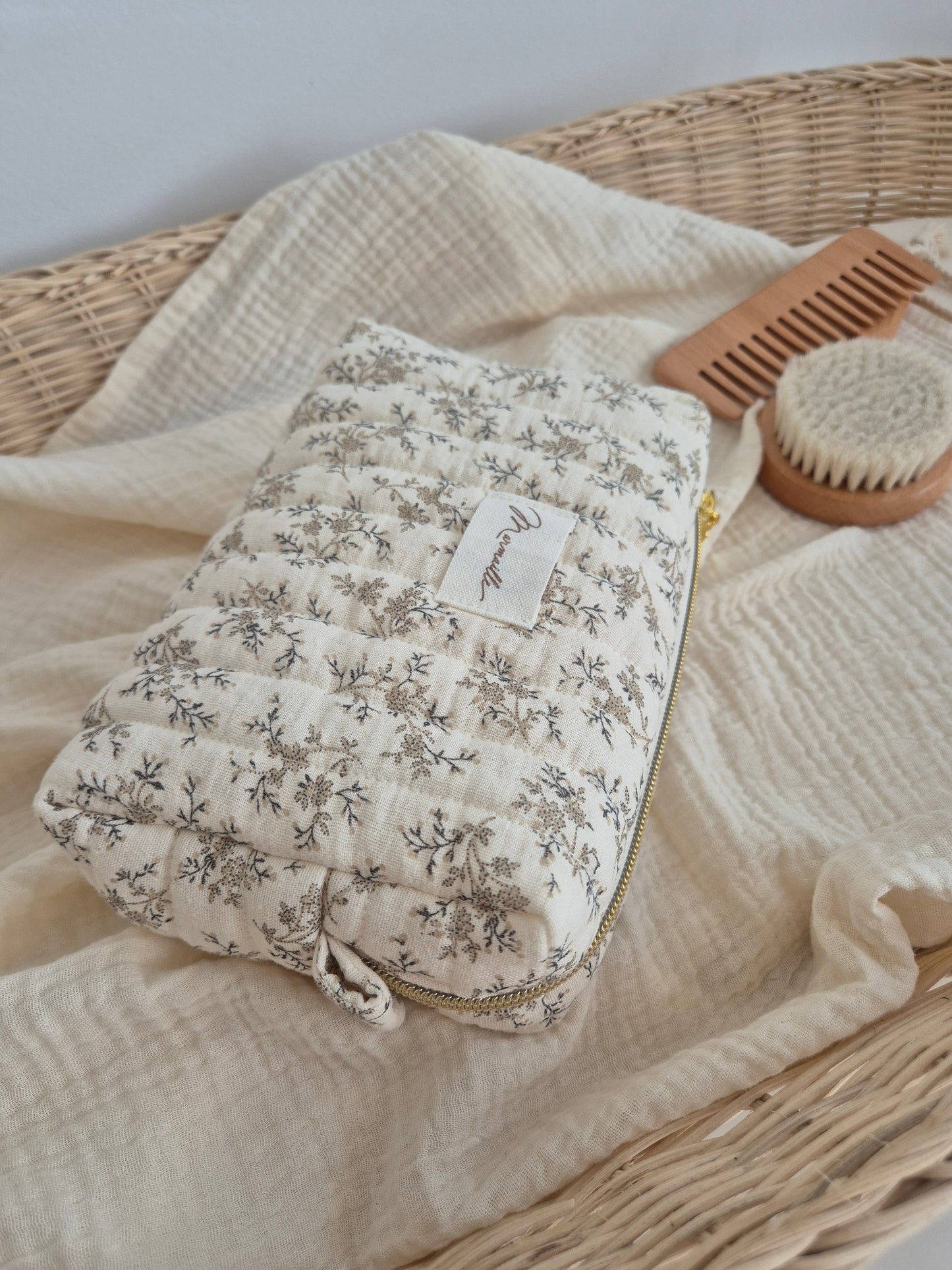 Trousse de toilette - bouquet
