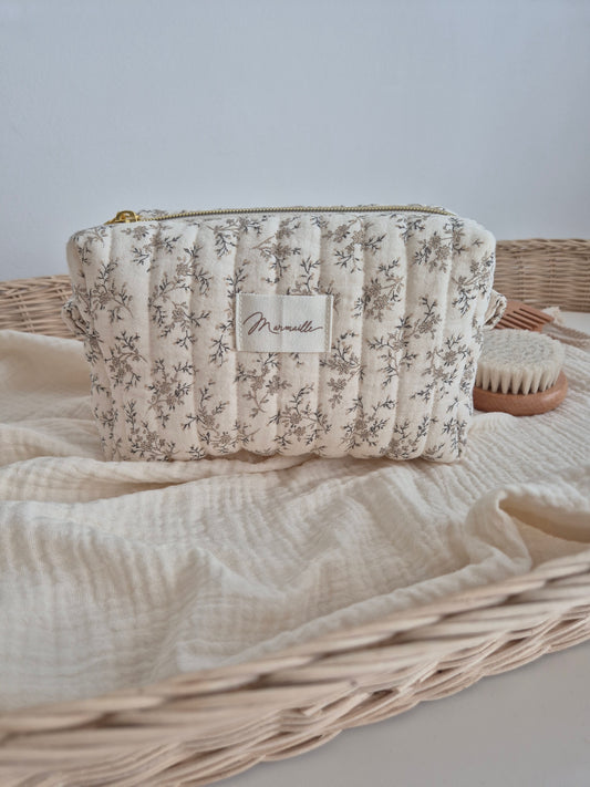 Trousse de toilette - bouquet