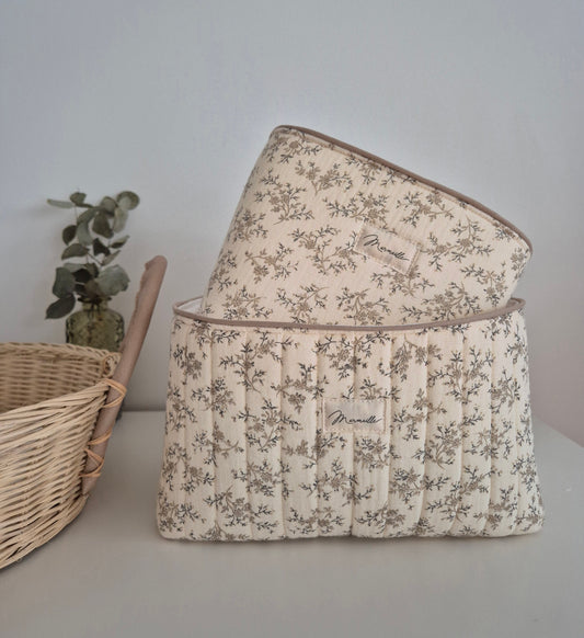 Panière de rangement - bouquet