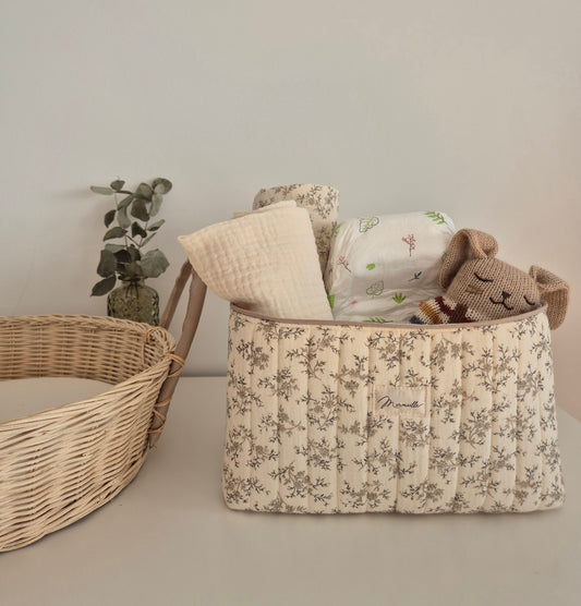 Panière de rangement - bouquet