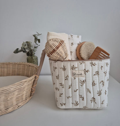 Panière de rangement - feuilles