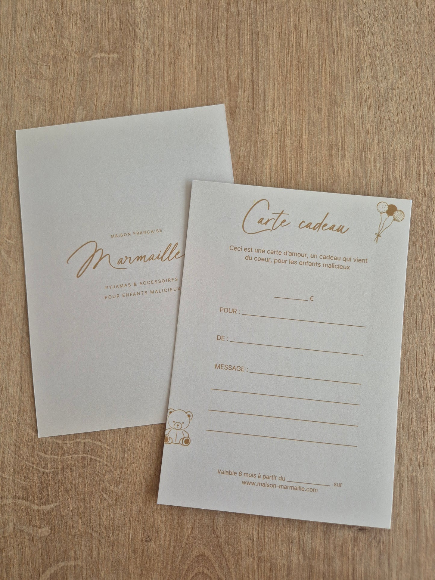 Carte Cadeau