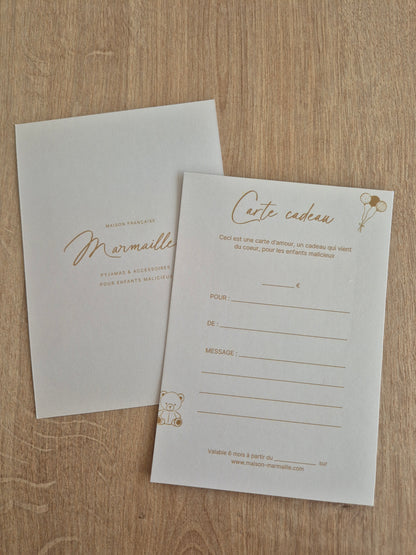 Carte Cadeau